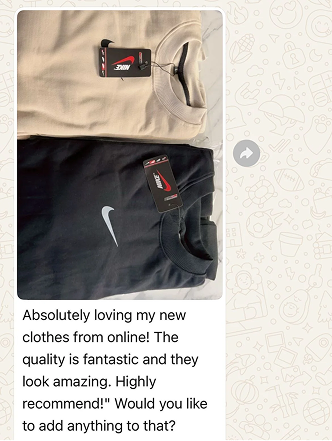Testimonial screenshot 3